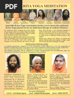 General Kriya Flyer