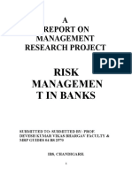 Risk Management in Bank Project