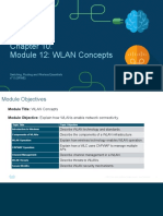 Chapter 10 SRWE - Module - 12 WLAN Concepts