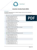 Social Interaction Anxiety Scale (Sias) : Novopsych