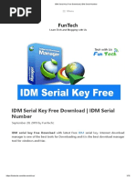 IDM Serial Key Free Download - IDM Serial Number