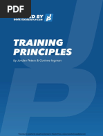 Training Principles: by Jordan Peters & Corinne Ingman