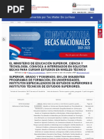 Mescyt Gob Do Convocatoria-Becas-Nacionakes-2021