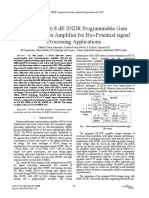 A 0.32μW, 76.8 DB SNDR Programmable Gain