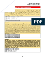 Final DT MCQ Booklet