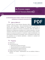 027 VDA 6.3 Auditoria de Proceso Tercera Edicion AC R 04