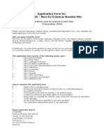 Erasmus MundusSufonamaSUFONAMA - Administrative Manualapplication2010 Application Forms2011 Application Form For Non-EU