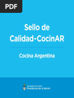 YVERA-CocinAR-Sello CocinAR para Establecimientos Gastronómicos