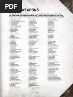 WH40k - 9th - Blast Weapons Official Chart