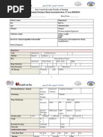 Suez Canal University/ Faculty of Nursing (Medical Surgical Nursing/ Clinical Assessment Sheet 2 Year 2020/2021)