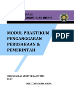 Modul Penganggaran Perusahaan