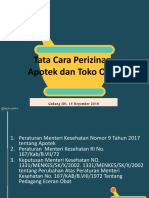 Tata Cara Perizinan Apotek Dan Toko Obat