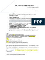 Teoría Del Contencioso Administrativo - Apuntes de Cátedra - Externado 