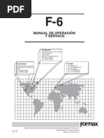 Manual de Formax f6