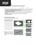 Guia 8 Ciencias Transformaciones de La Materia