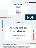 El Alcance de Una Marca. Extension de La Marca