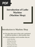 Introduction of Lathe Machine (Machine Shop)