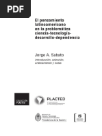 El Pensamiento Latinoamericano Cientifico Tecnologico - Jorge Sabato y Amilcar Herrera