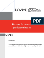 6 Sistema de Tiempos Predeterminados