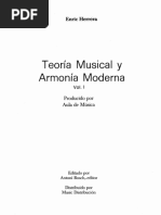 Herrera Teoria Musical Vol I