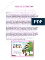 El Primer Día Del Padre Tuvo Lugar A Comienzos Del Siglo XX en Estados Unidos