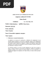 Primer Parcial Auditoria 1 (Erika F. Perez C.)