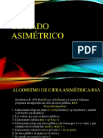 Cifrado Asimetrico RSA