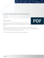 Arista Universal Cloud Network Design