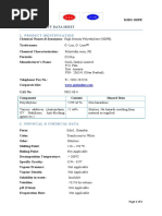 Product Identification: Material Safety Data Sheet