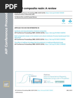 Dental Composite Resin: A Review: Articles You May Be Interested in