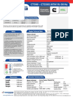 CT500 CT570S (KTA19 50Hz)