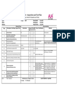 Quality Management - Inspection and Test Plan