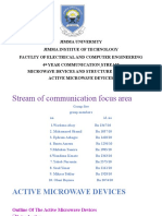 Active Microwave Devices