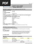 Safety Data Sheet Fomtec AFFF 6% A: SECTION 1: Identification of The Substance/mixture and of The Company/undertaking