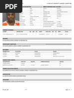 Inmate Search Detail Report: Inmate Description Inmate Sentence and Location