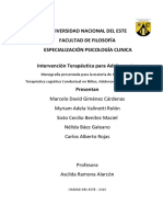 Intervencion Terapeutica para Adolescentes