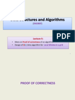 Lec05 Proof of Correctness Solving Local Minima in Grid