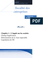 La Fiscalité Des Entreprises: Réalisé Par: El Hassan Taacha