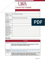 5E Lesson Plan Template: The 5 Es