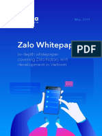 Zalo Whitepaper: In-Depth Whitepaper Covering Zalo History and Development in Vietnam