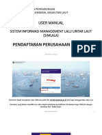 USER MANUAL - 03 - Pendaftaran Perusahaan Existing