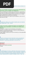 En Conclusión Podemos Decir Que La Definición Más Acertada de Lo Que Se Conoce Como CRM Es