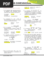 Analisis Dimensional - Tema