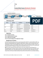 17.7.6 Lab - Troubleshoot Connectivity Issues - ILM