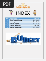 Financial Management Merge Notes