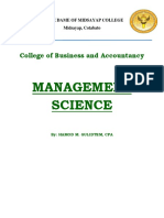 Management Science