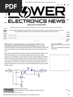 Design Features of A DCM Flyback Converter - Power Electronics News