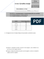 FT10 - Domínio 2 - Transformações Químicas