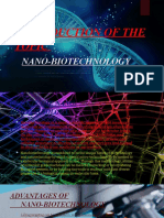 Introduction of The Topic: Nano-Biotechnology