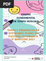 Ensino Fundamental em Tempo Integral: Temas E Propostas de Atividades Plano de Estudos Tutorados 3º BIMESTRE 2021